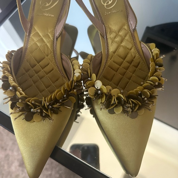 Sam Edelman Shoes - Sam Edelman Green Pumps